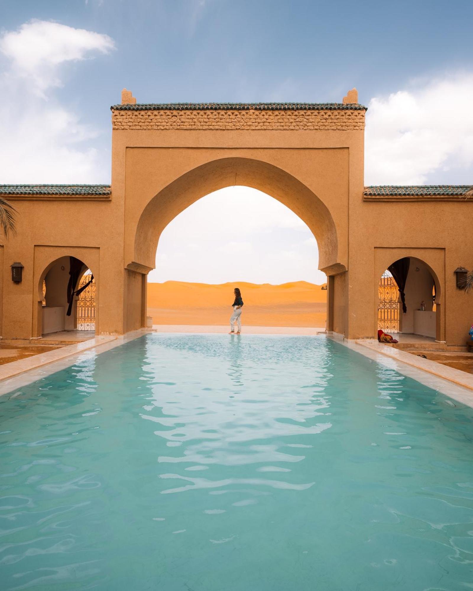 Sahara Pearl Hotel Merzouga Eksteriør bilde